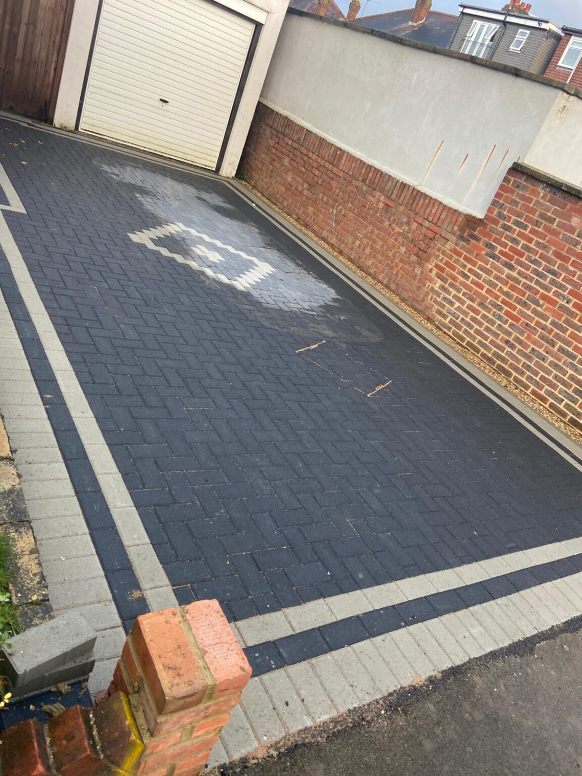 Block paving